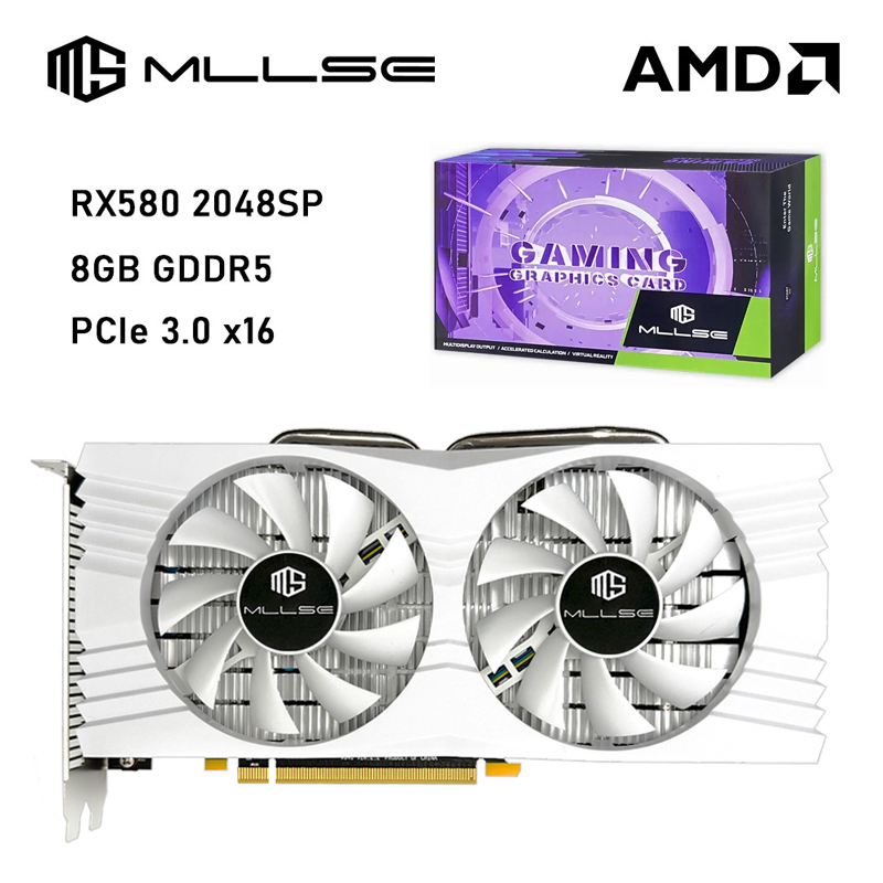 Home Cooking Videos - MLLSE AMD Radeon RX 580 8GB