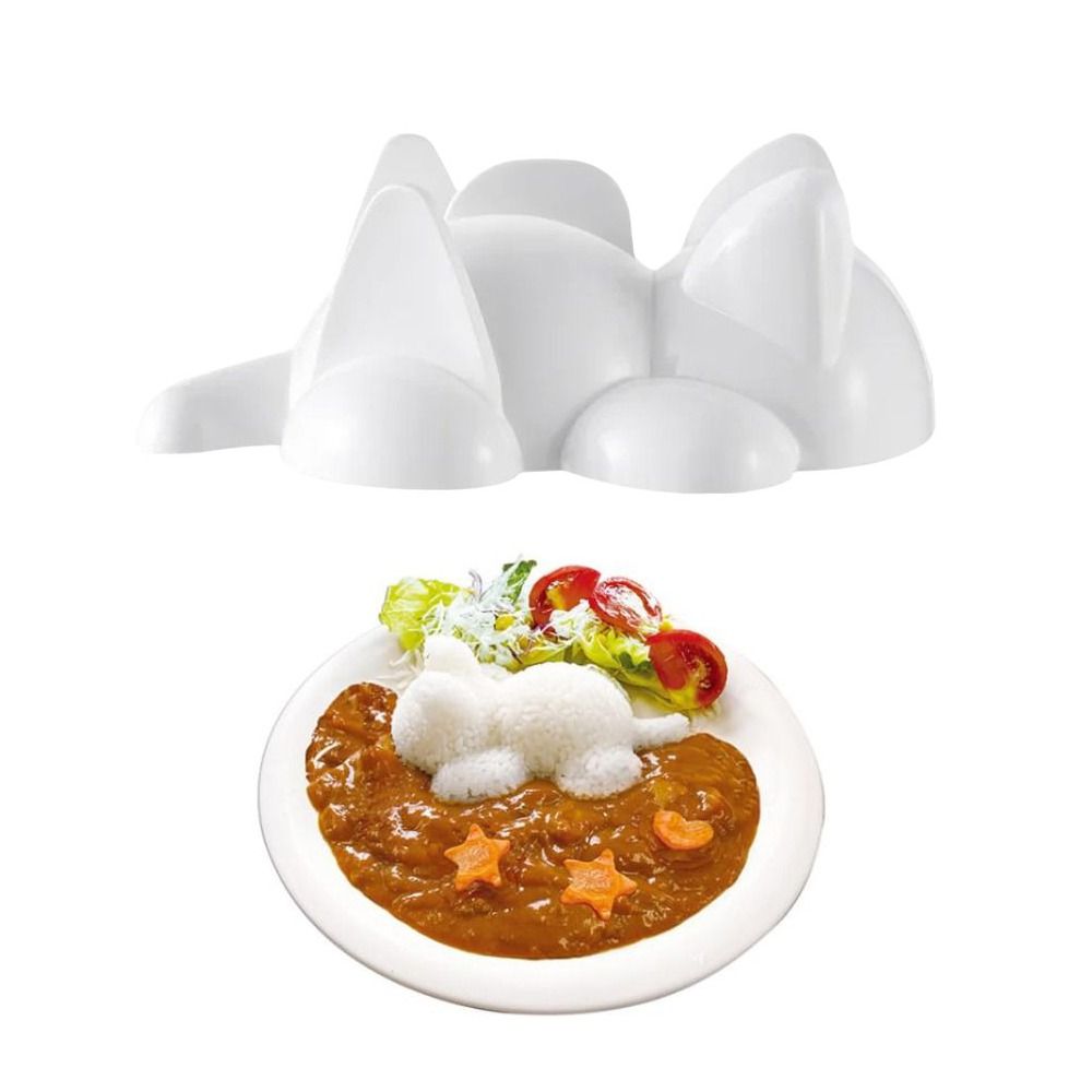 Home Cooking For Cats - New Cat Shape Onigiri Molds DIY