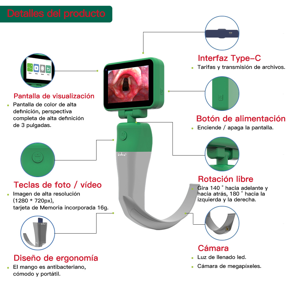 Touchscreen Video Laryngoscope - Home Cooking Videos 评论和价格