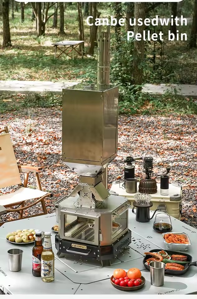 HOMFUL Portable Firewood Stove - Home Cooking Meals 评论和价格