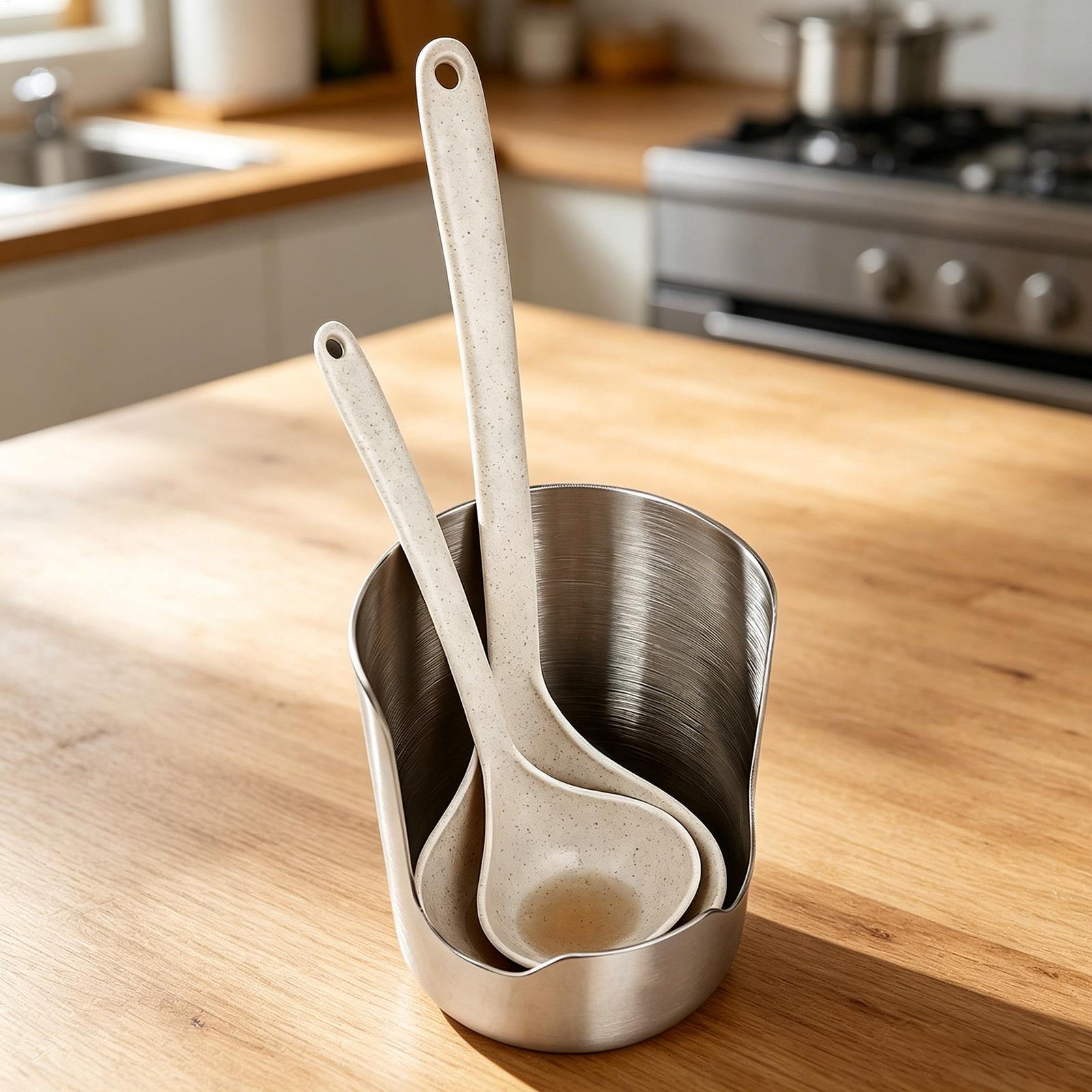 Stainless Steel Spoon Rest Org - Home Cooking Meals 评论和价格