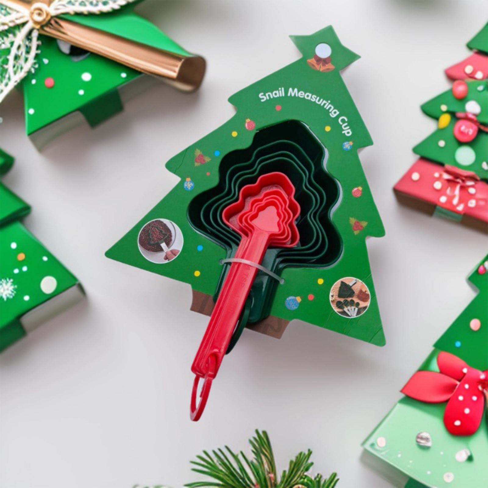 Christmas Measuring Cups And S - Home Cooking Utensils 评论和价格