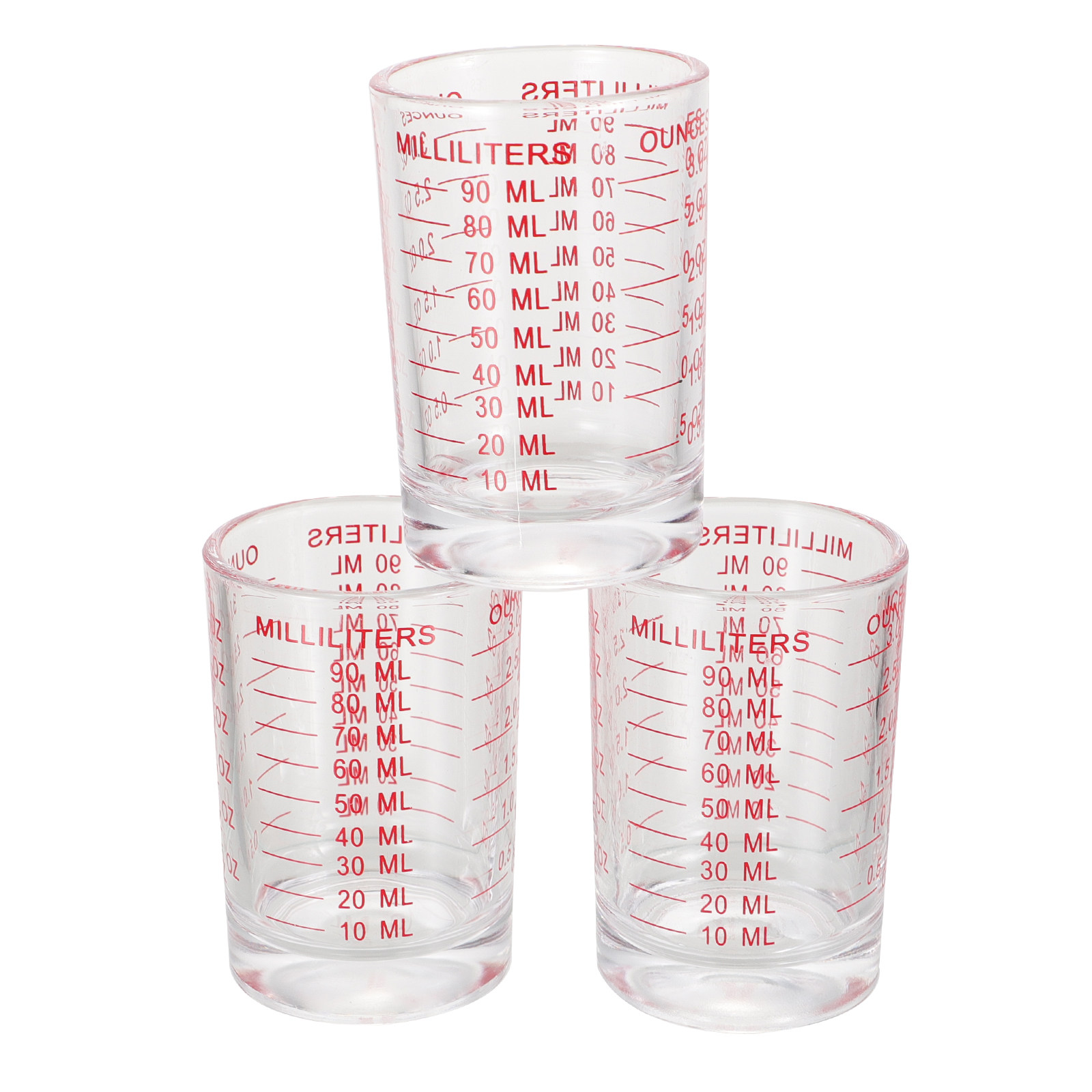 3Pcs Glass Measuring Cups Set  - Home Cooking In 评论和价格