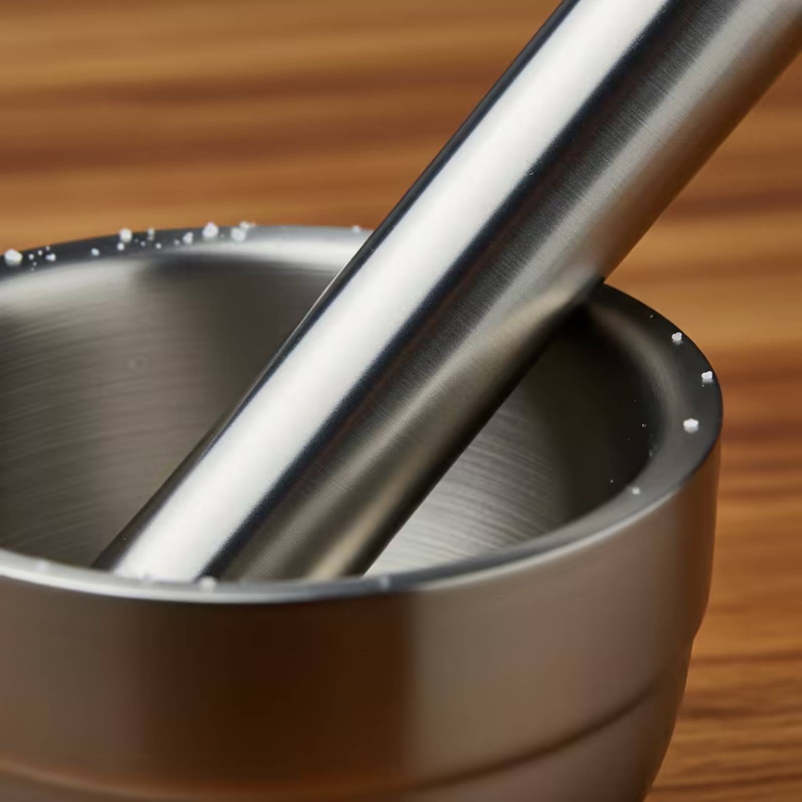 Mortar and Pestle with Lid Mes - Home Cooking In 评论和价格