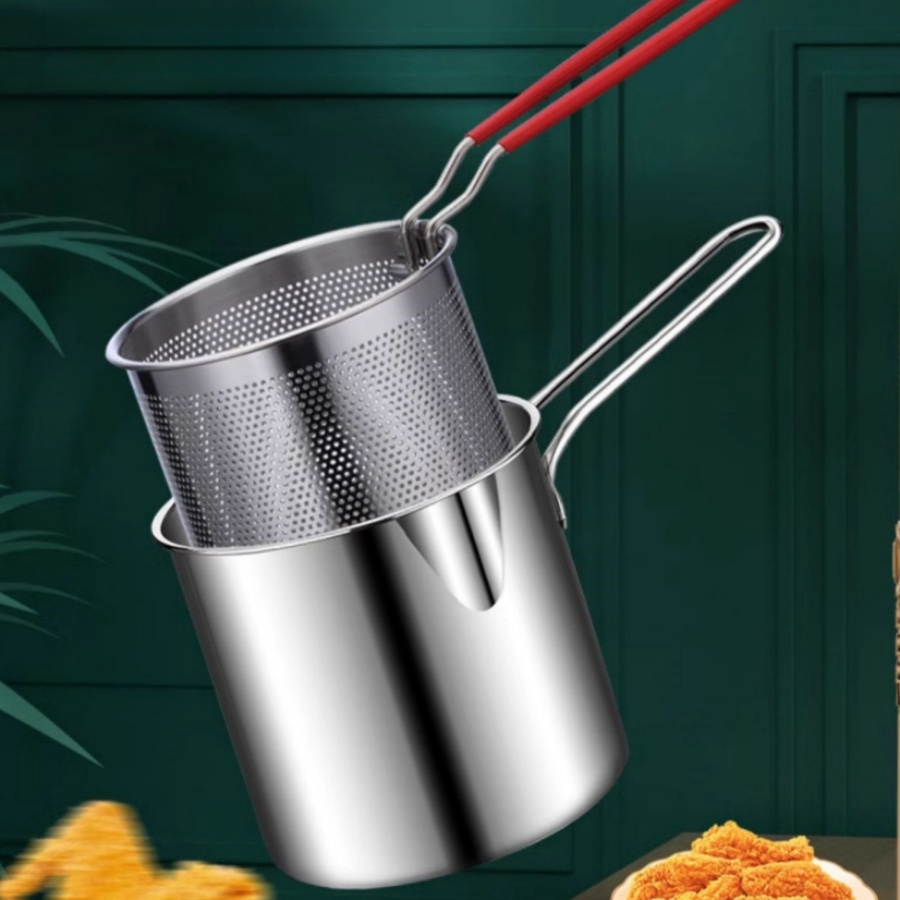 Compact Stainless Steel Deep F - Home Cooking Utensils 评论和价格