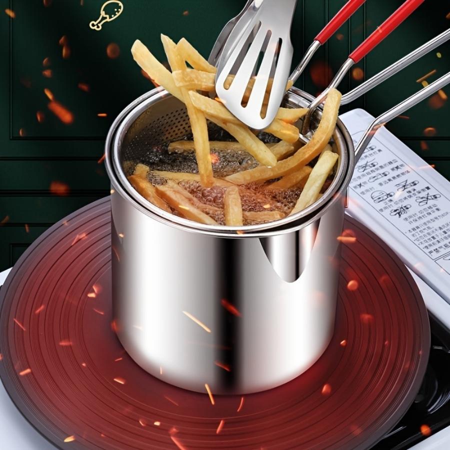 Compact Stainless Steel Deep F - Home Cooking Utensils 评论和价格