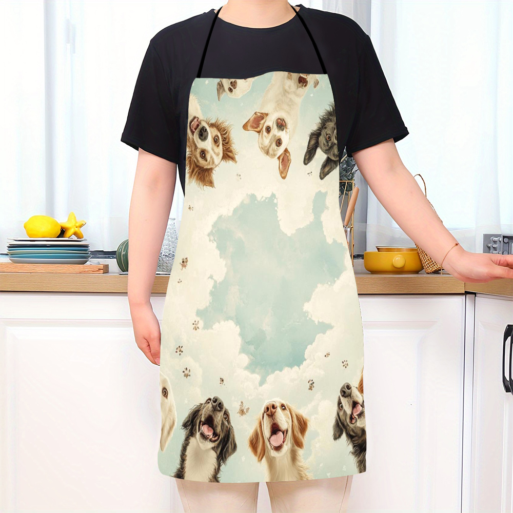 Cute Funny Circle Dogs  Apron  - Home Cooking For Dogs 评论和价格