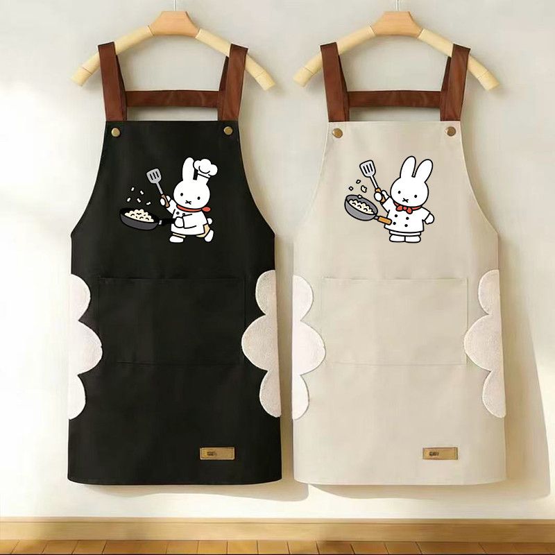 New Cartoon Miffy Rabbit Apron - Home Cooking Meals 评论和价格