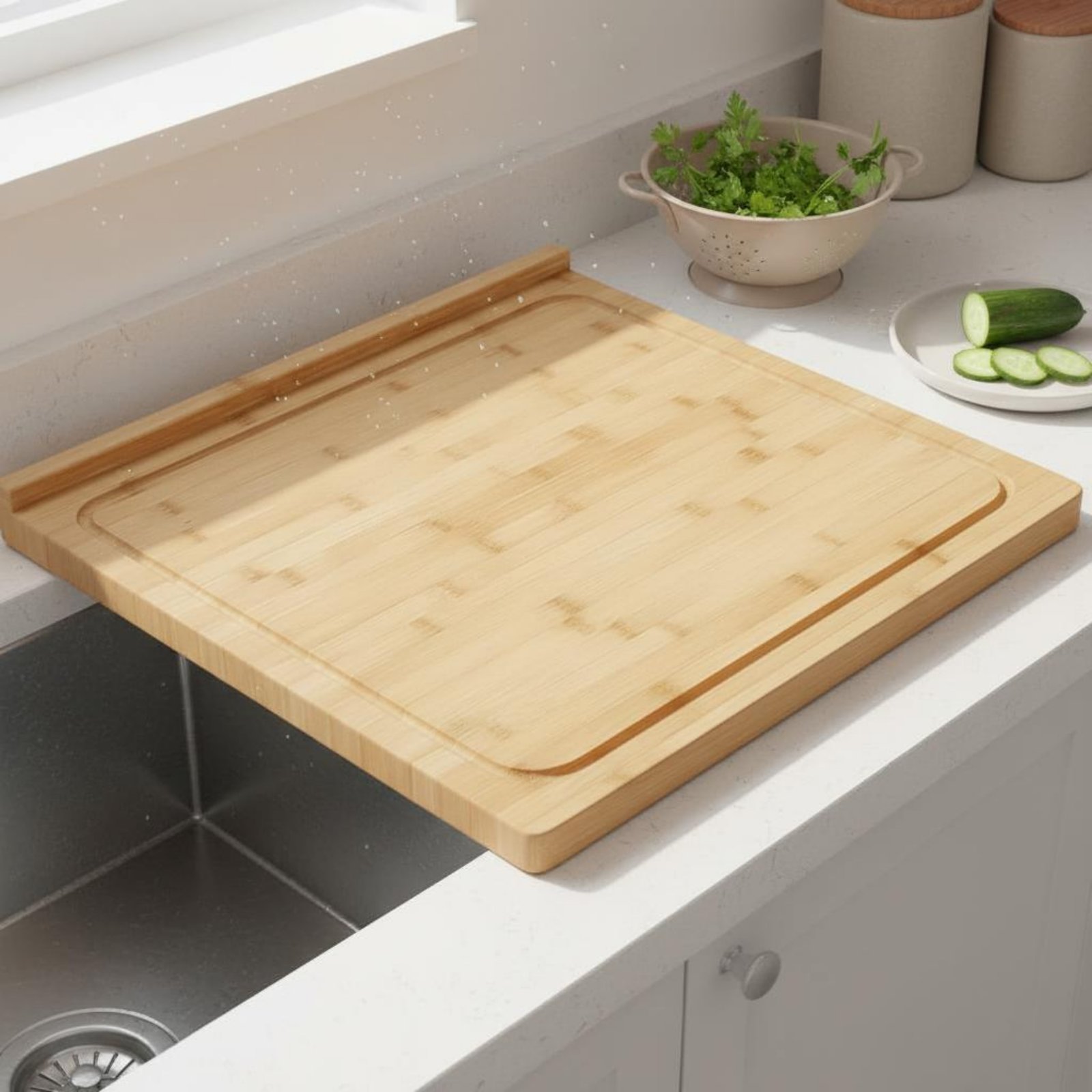 Over the Sink Cutting Board Mu - Home Cooking In 评论和价格
