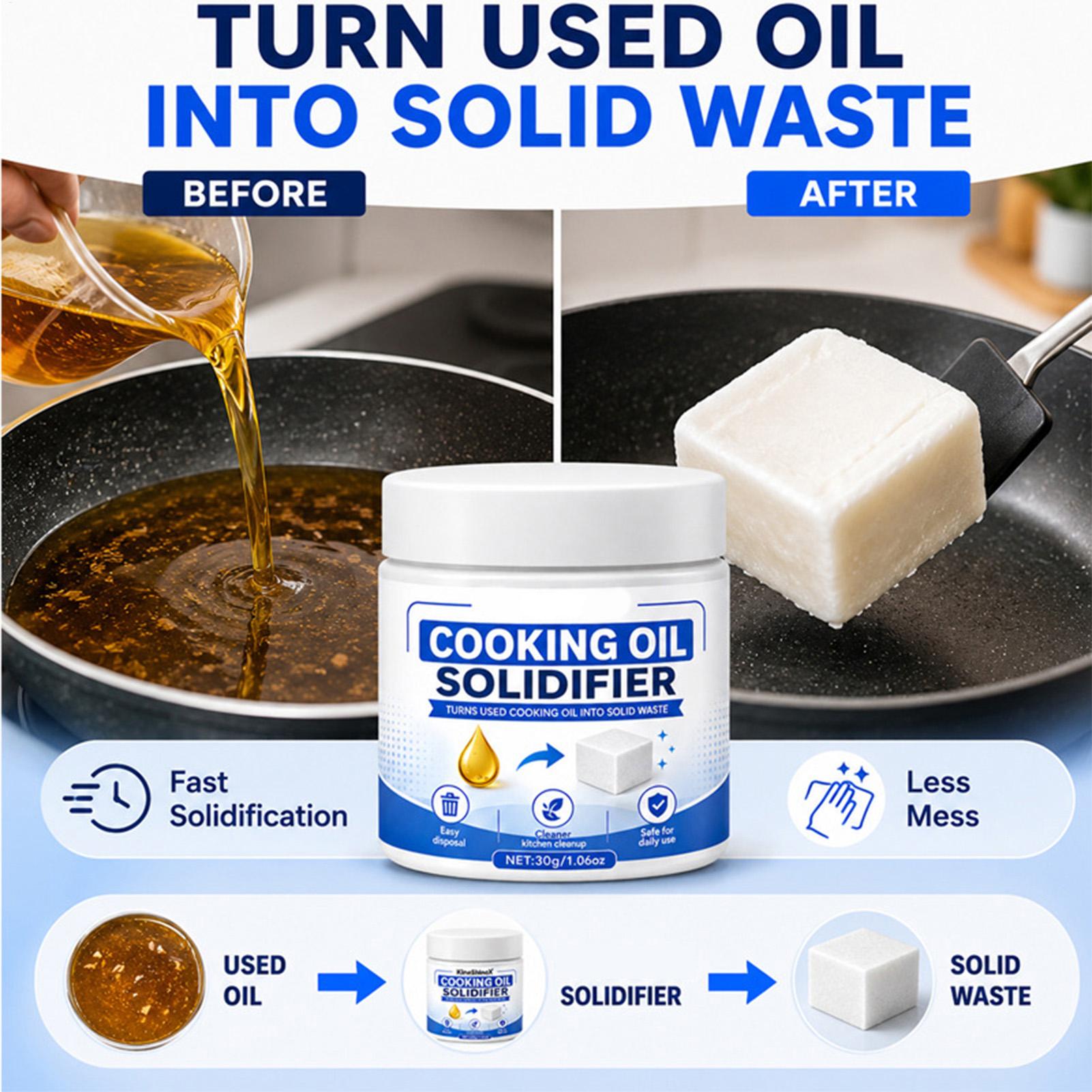 30g Cooking Oil Solidifier Kit - Home Cooking Meals 评论和价格