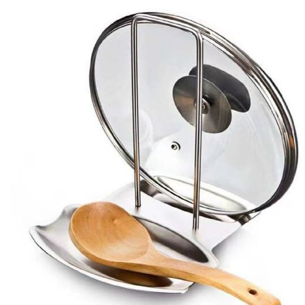 Stainless Steel Pot Lid Holder - Home Cooking Utensils 评论和价格