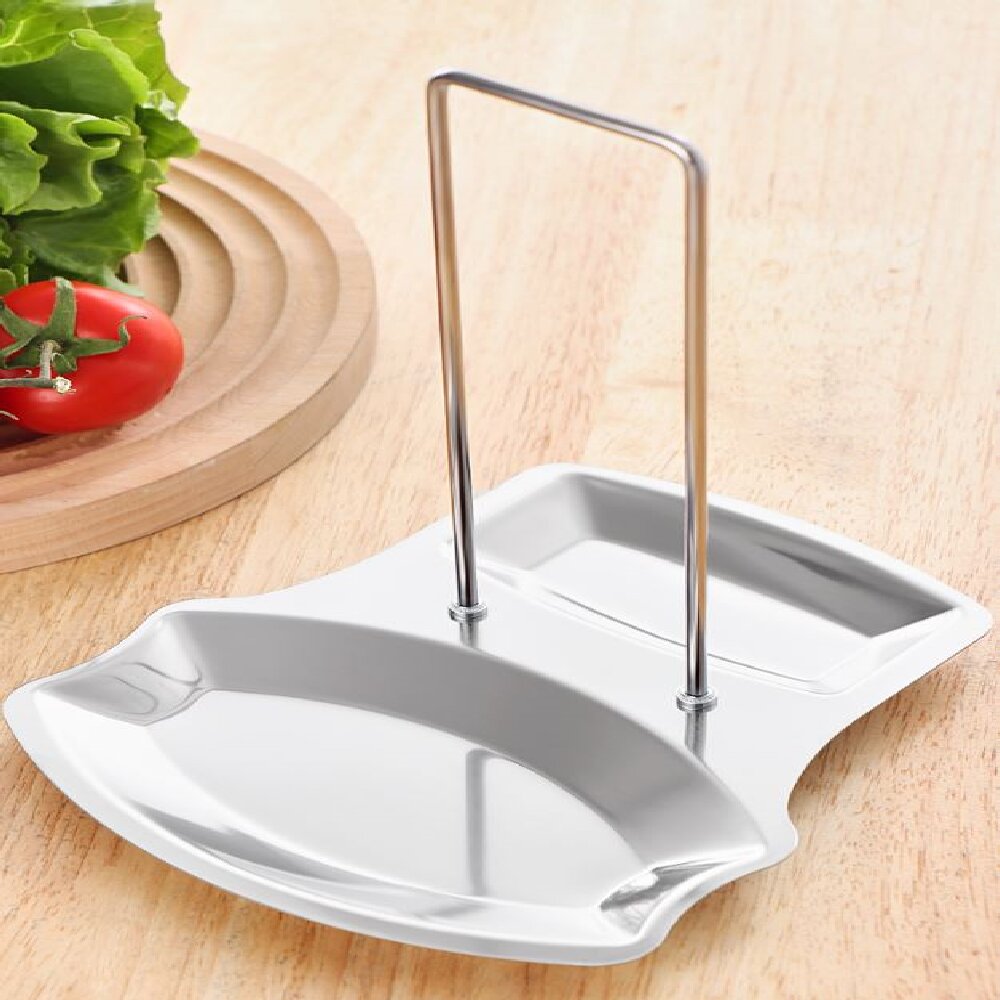 Stainless Steel Pot Lid Holder - Home Cooking Utensils 评论和价格