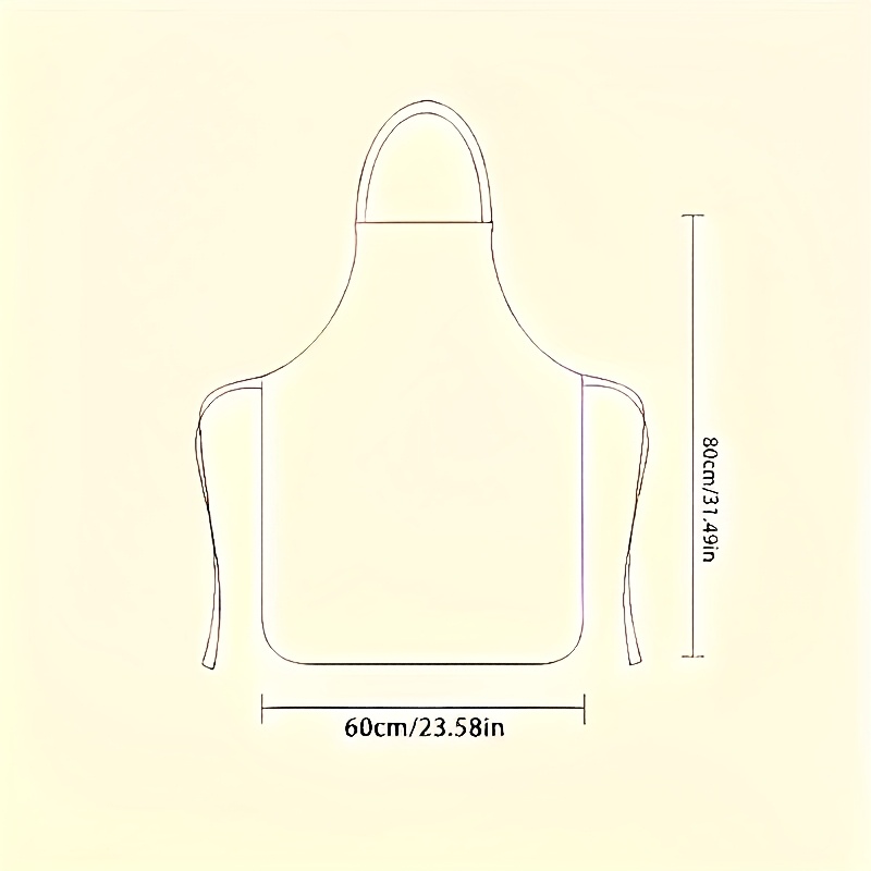 1pc Fun Orange Cat Chef Apron, - Home Cooking For Cats 评论和价格