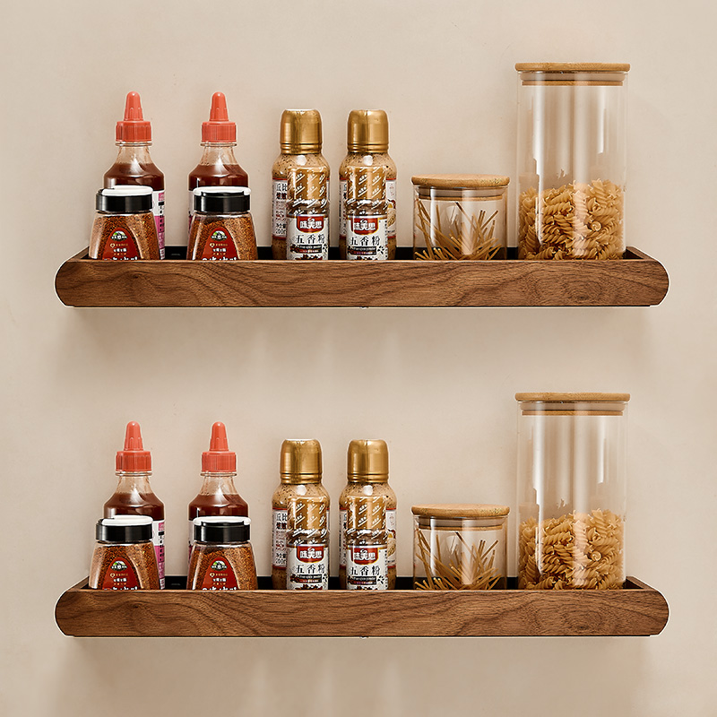 ‌Rustic Asian Kitchen Shelf -  - Home Cooking Asian 评论和价格