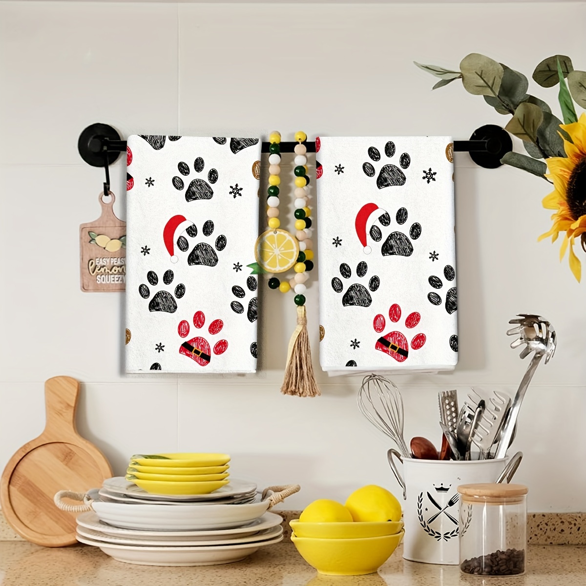 2Pcs, Red Christmas Hat Dog Pa - Home Cooking For Dogs 评论和价格