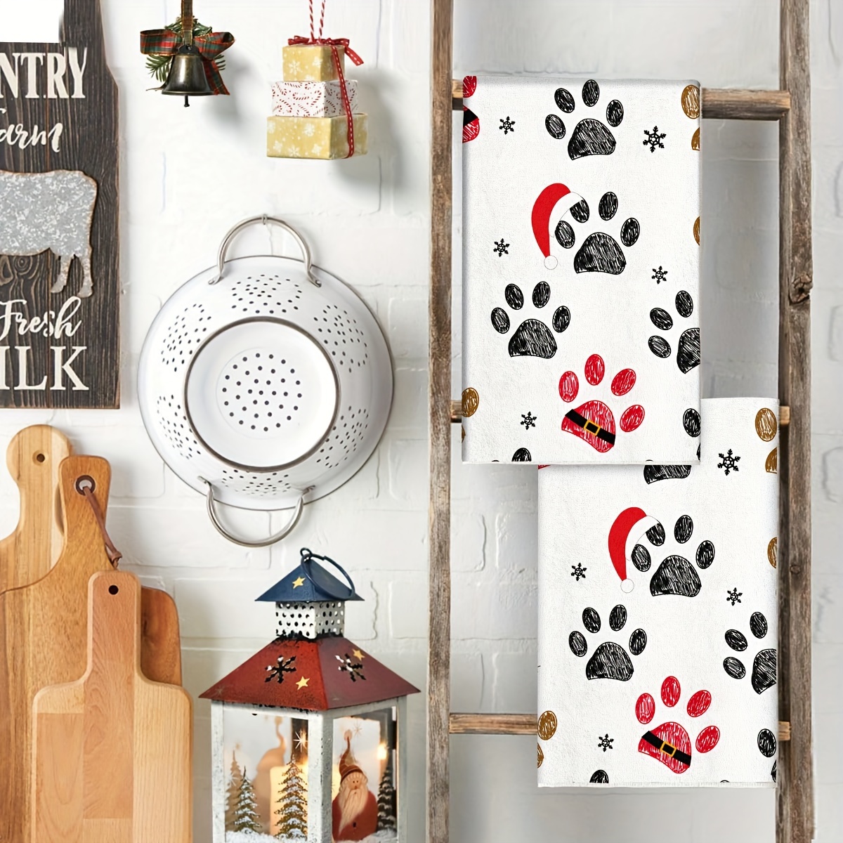 2Pcs, Red Christmas Hat Dog Pa - Home Cooking For Dogs 评论和价格