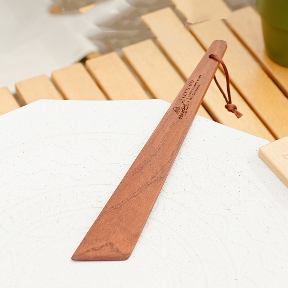 Outdoor Camping Wooden Spatula - Home Cooking Meals 评论和价格