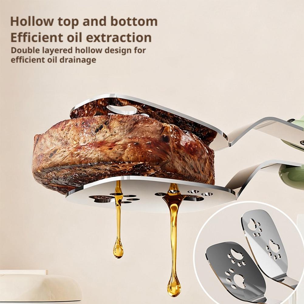 1/2pcs Bear Fish Tongs Flipper - Home Cooking Utensils 评论和价格