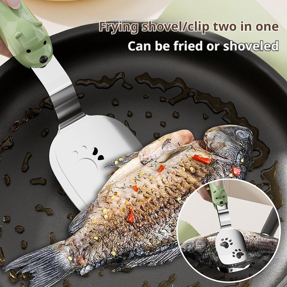 1/2pcs Bear Fish Tongs Flipper - Home Cooking Utensils 评论和价格